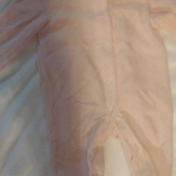 Little Me Velvet Pink Ruffled Kids One Piece​ - Picture 7 of 7